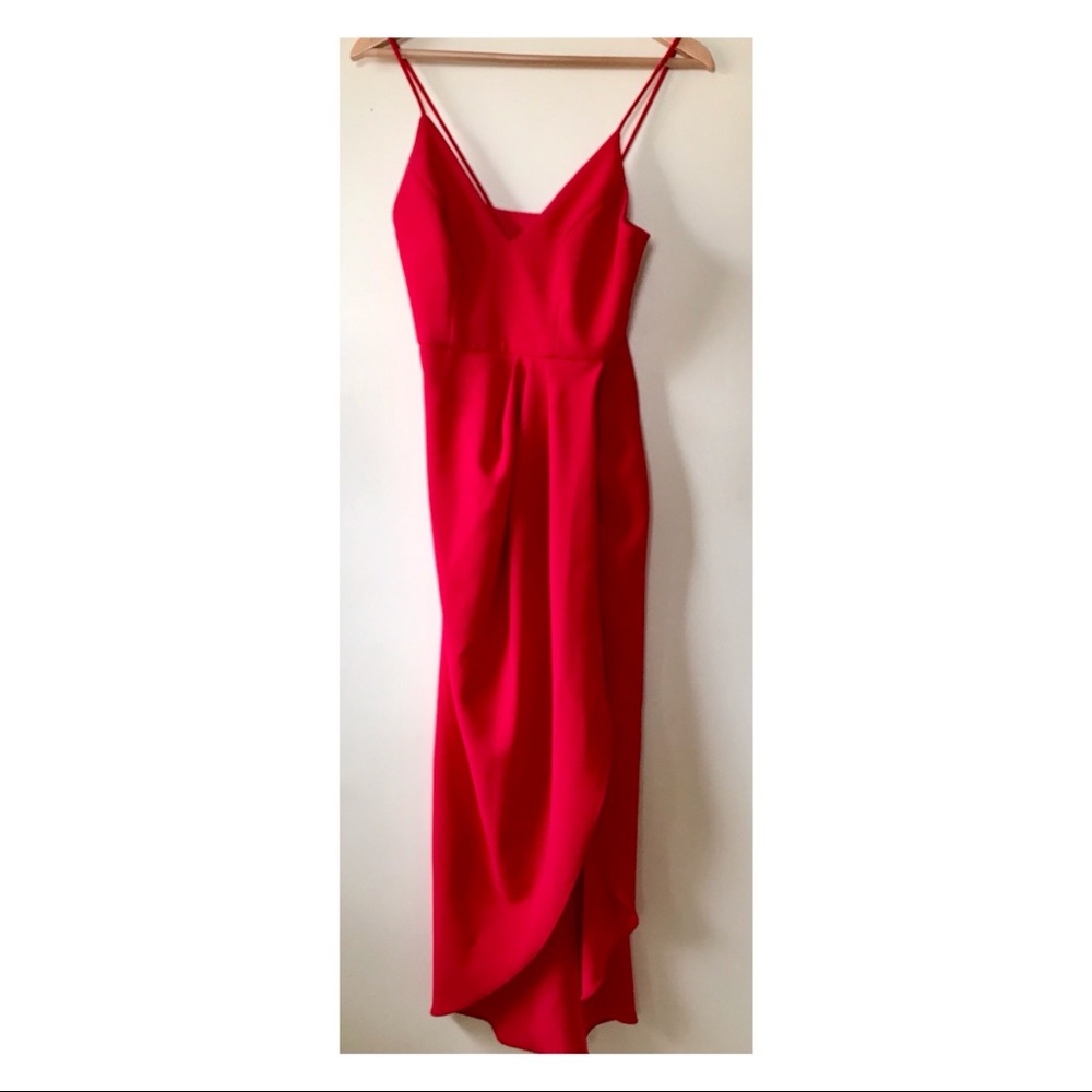 Red Xscape Formal Gown Size 2